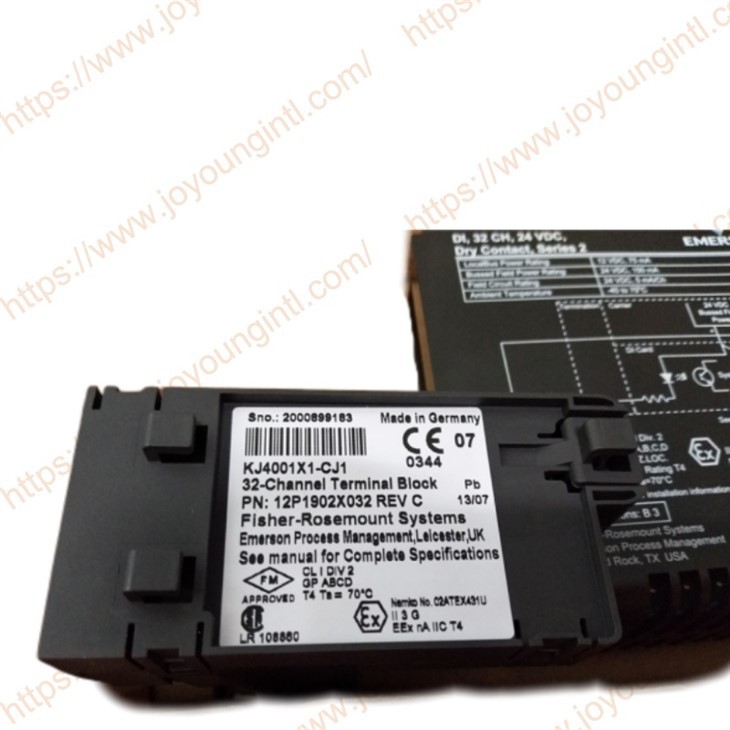 VE4002S1T2B5 KJ3204X1-BA1+KJ4001X1-CJ1 EMERSON DeltaV I/O