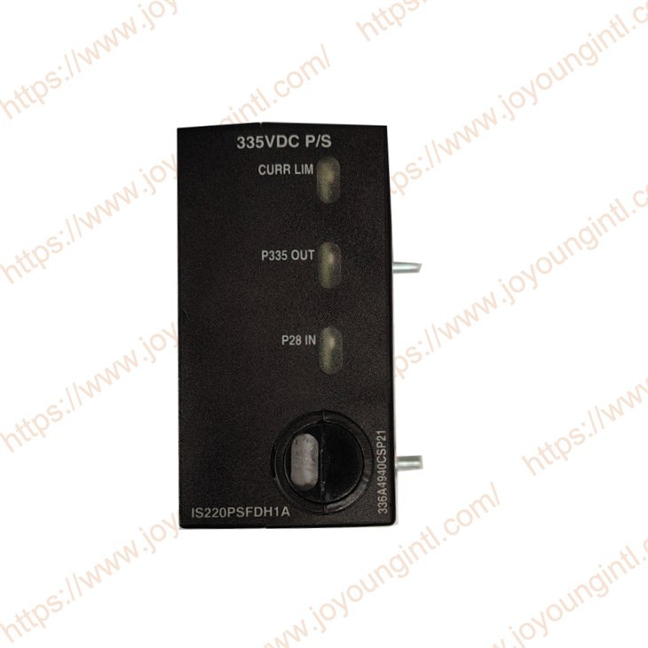 GE IS220PSFDH1A FLAME Detector Strømforsyning