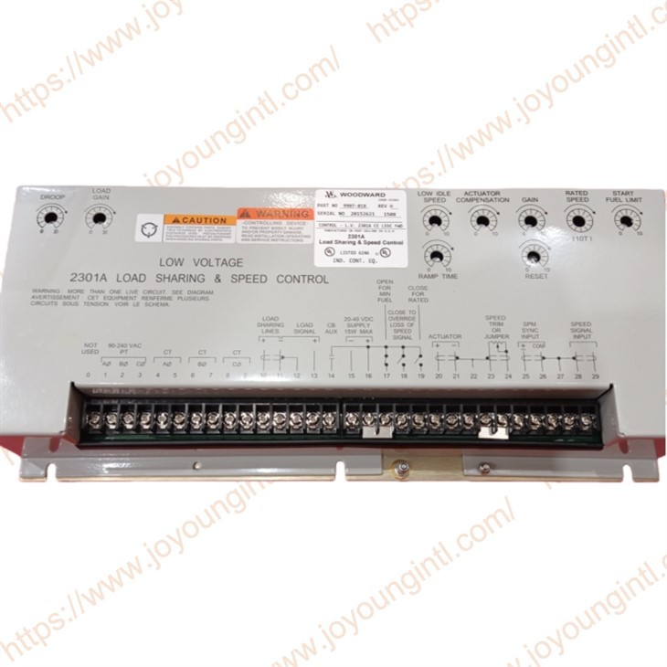 9907-018 WOODWARD 2301A Elektronisk