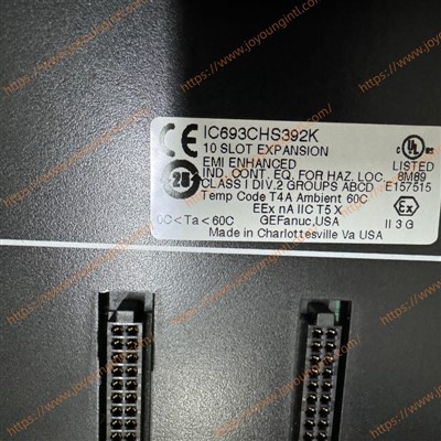 IC693CHS392 10-Slotudvidelsesbundplade